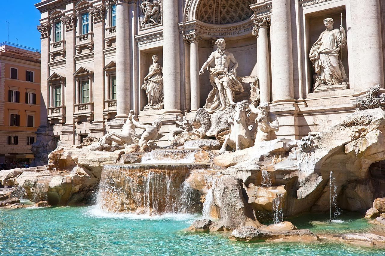 Roma Fountain of Trevi