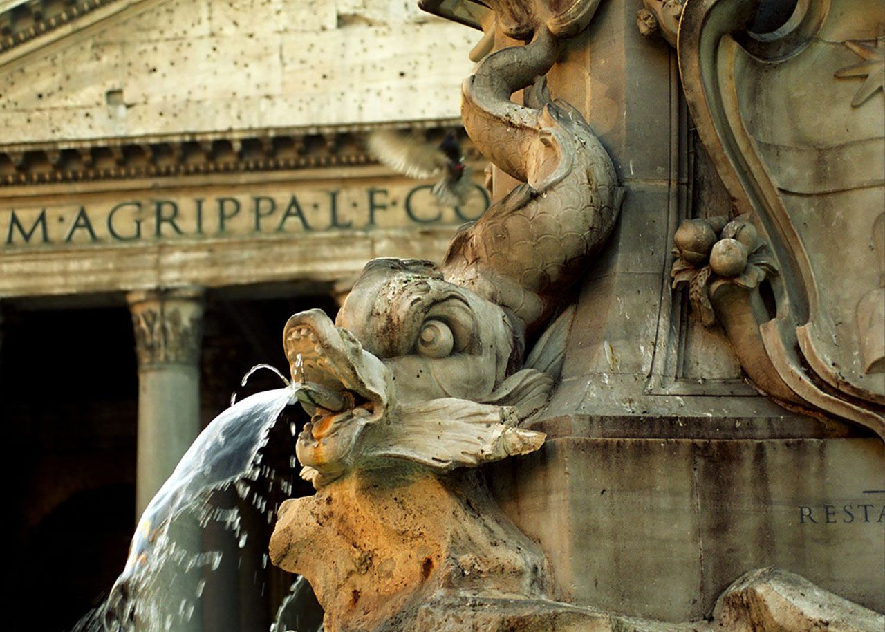 Rome foutain barocca