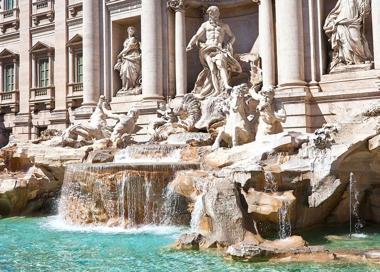 Roma Fountain of Trevi